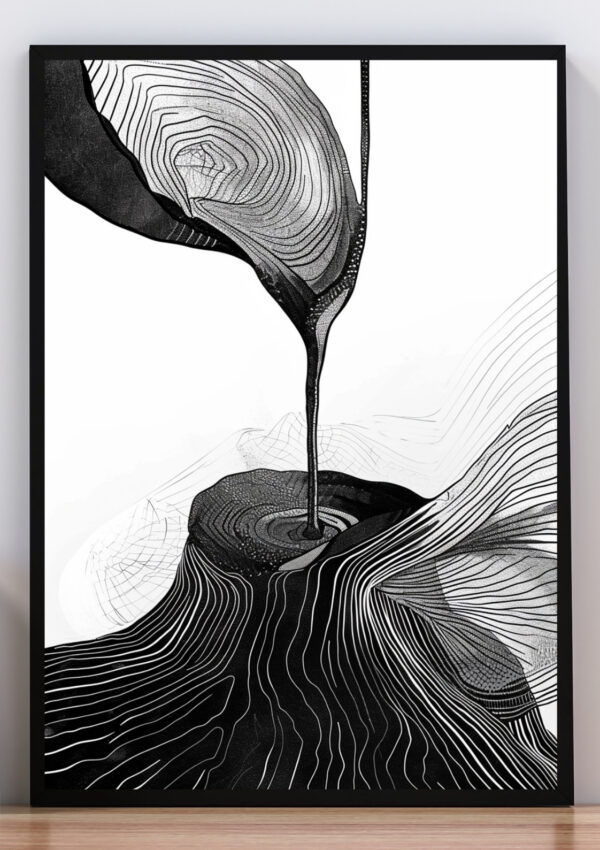 Cuadro monocromático III