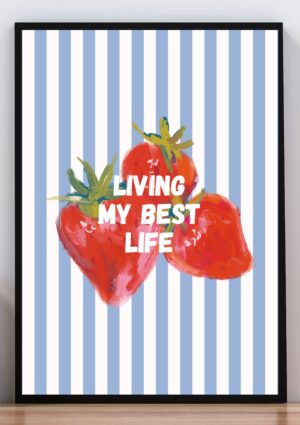 Cuadro living my best life