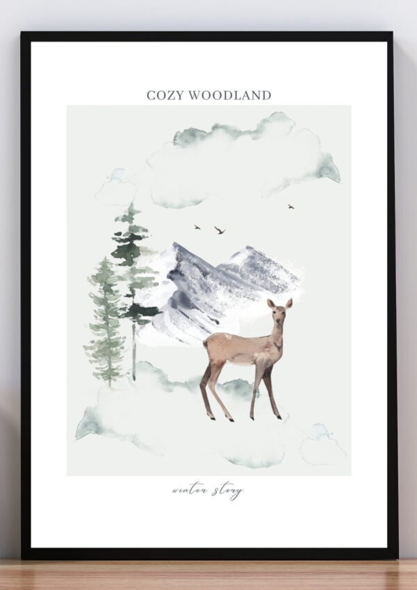 Cozy woodland I