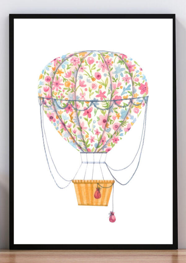 Cuadro globo aerostático II