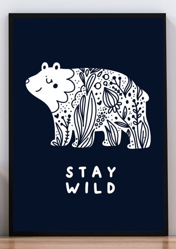 Cuadro stay wild