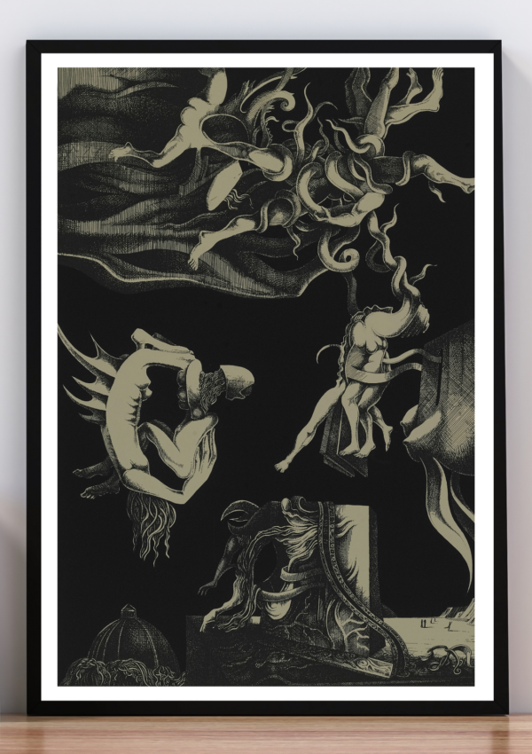 Cuadro ilustración para De lo espiritual en el arte, Kandinsky. 1911