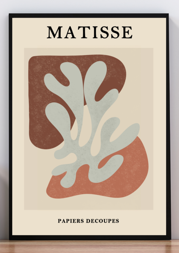 Cuadro matisse, papiers decoupes