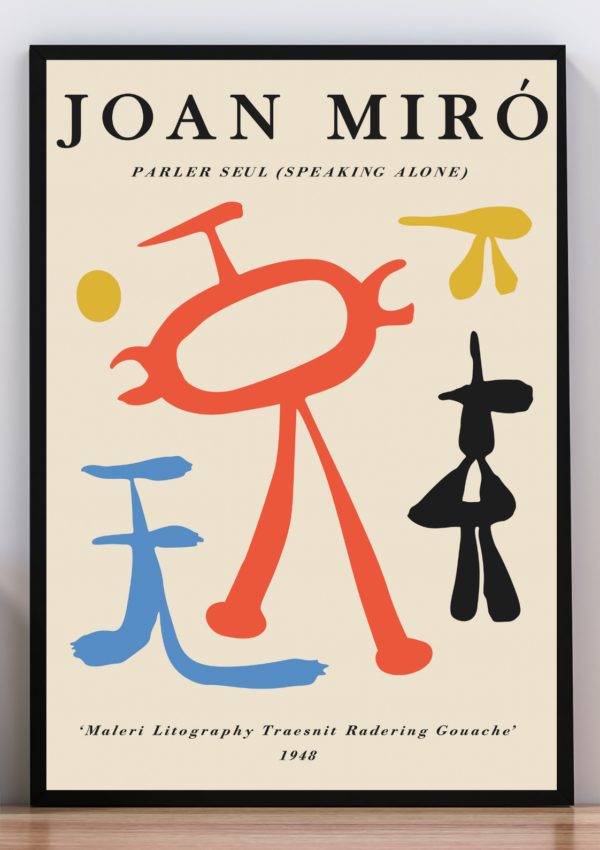 Cuadro joan miró pearle seul