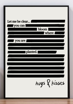 Cuadro hugs and kisses