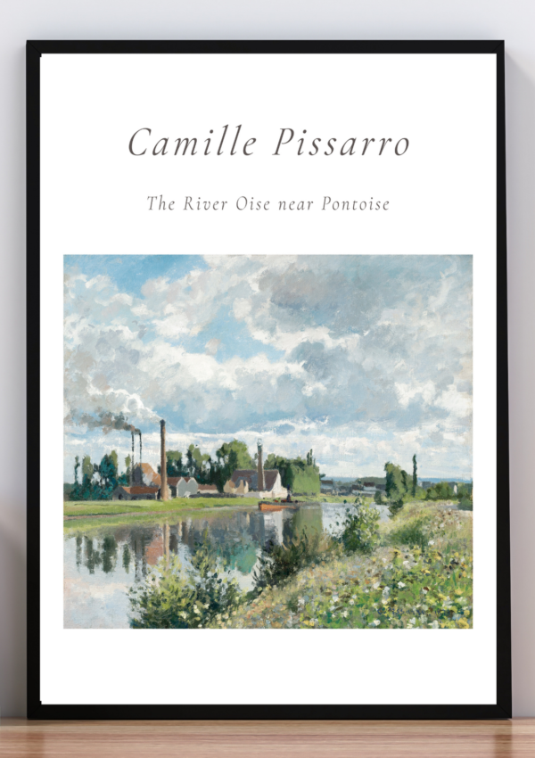 Cuadro camille pissarro, river