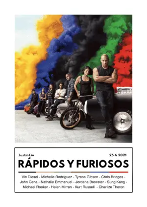 Cuadro Rápido y Furioso