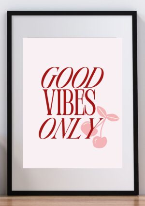 Cuadro good vibes