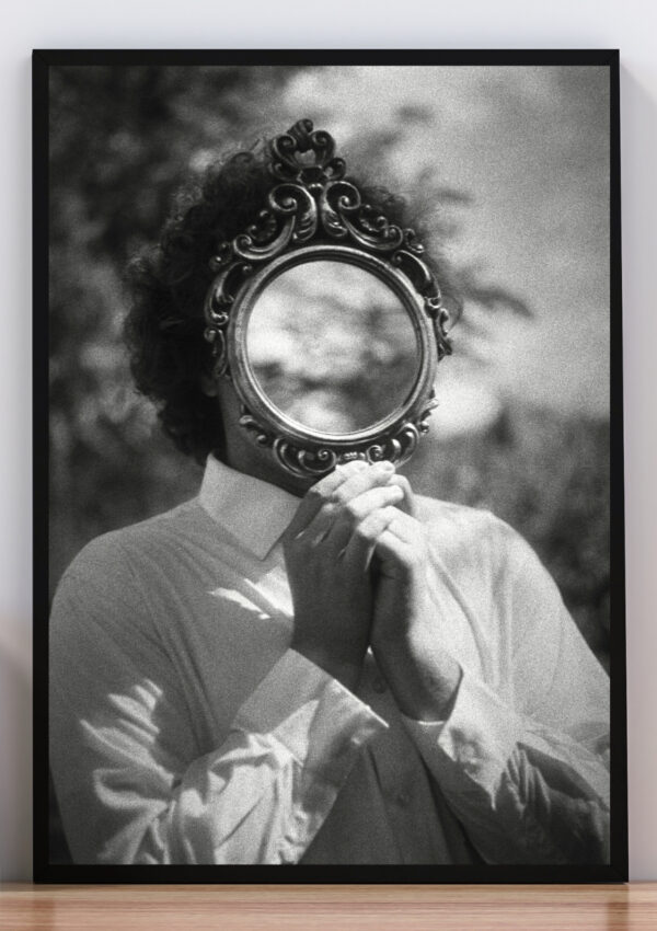 Cuadro Foto cuerpo y espejo