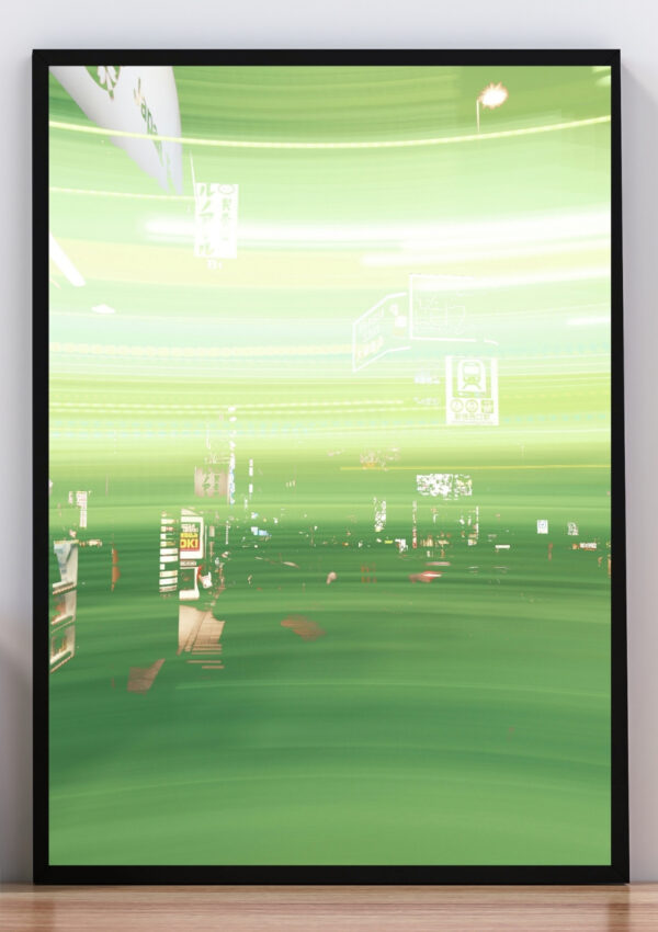 Cuadro Foto ciudad verde