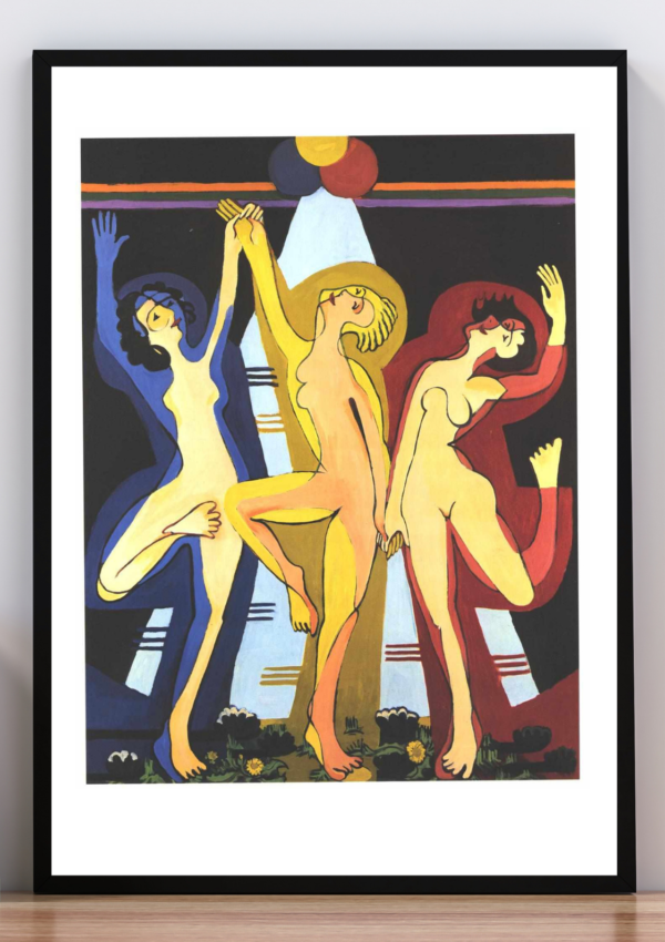 Cuadro Las tres edades. Hilma af Klint 1917