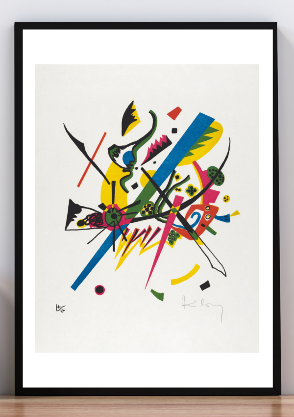 Cuadro pequeños mundos I. Kandinsky 1922