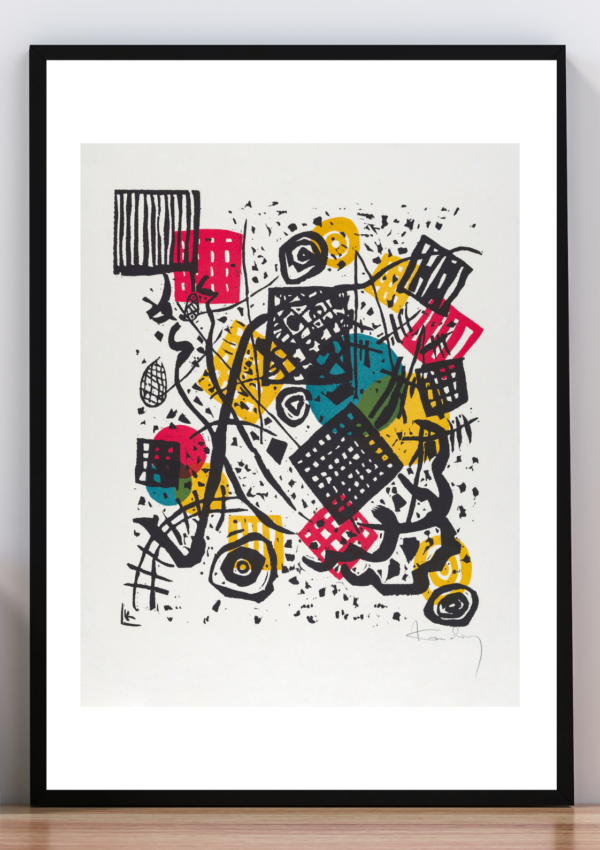 Cuadro pequeños mundos II. Kandinsky 1922