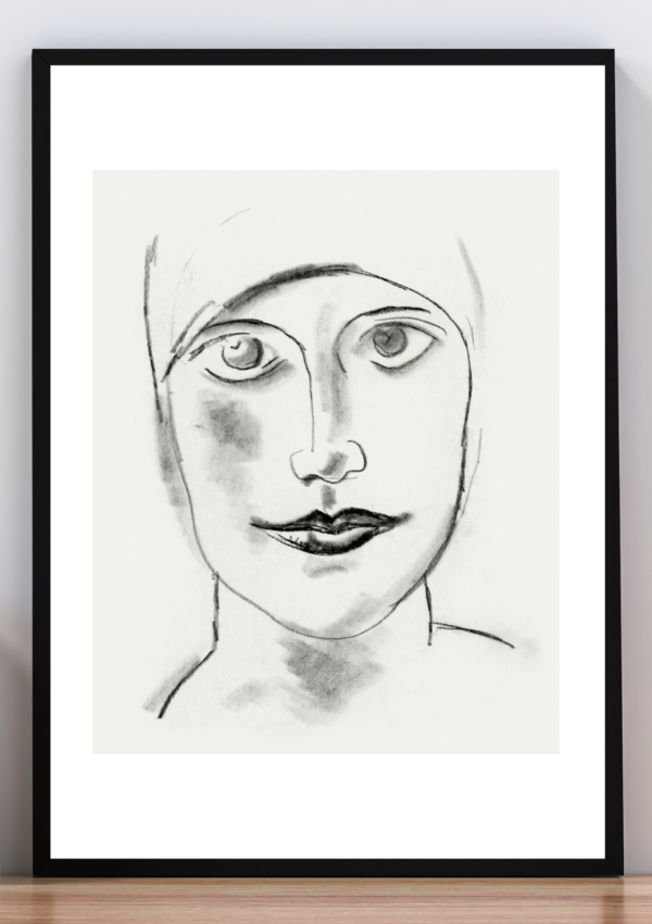 Cabeza de mujer. Pedro Figari