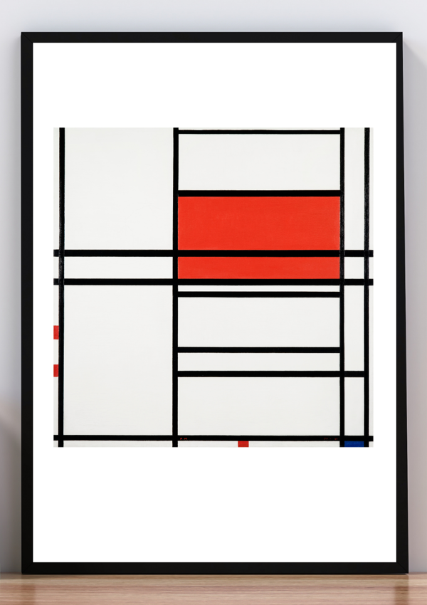 Cuadro neoplasticismo. Piet Mondrian 1921 I
