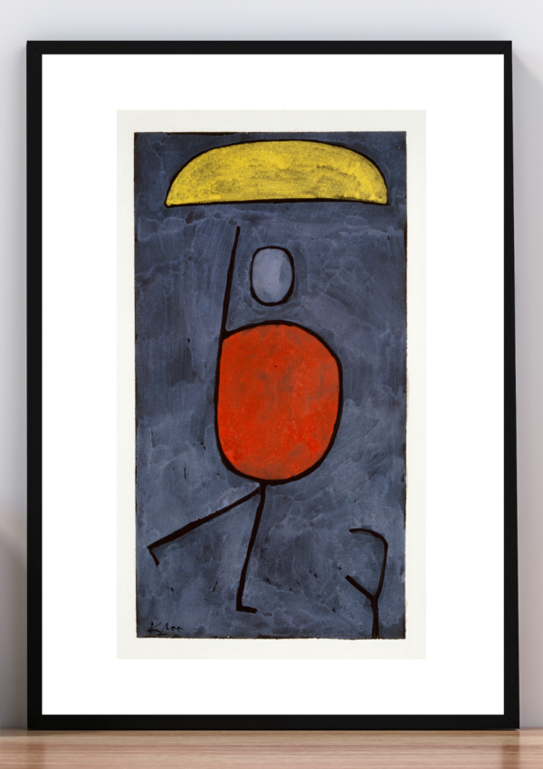 Cuadro Der explorer. Paul Klee 1932.