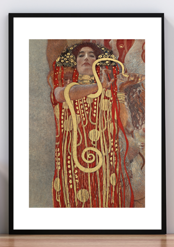 Cuadro Hygeia. Gustavo Klimt