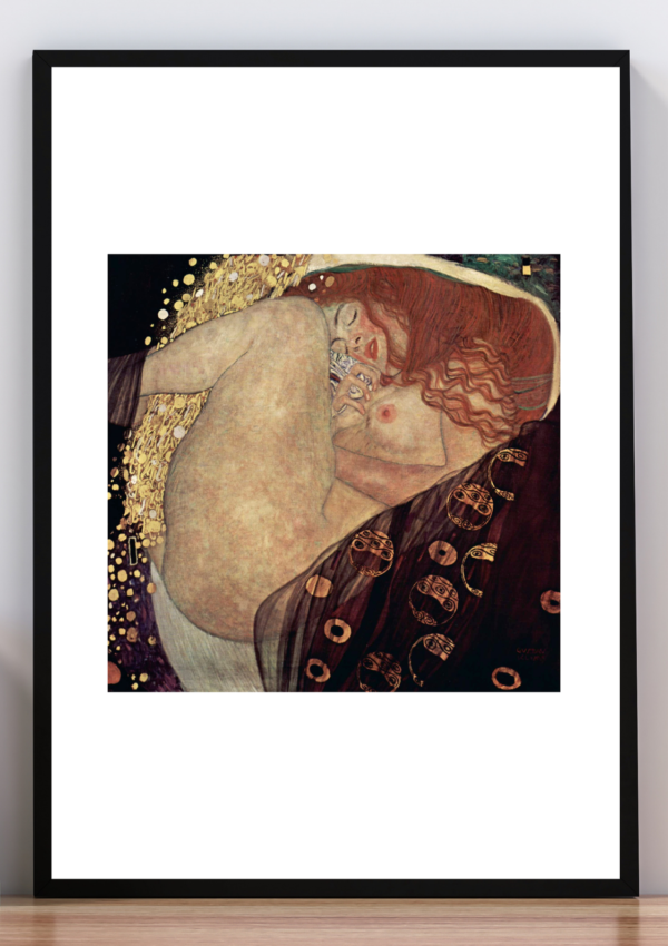 Cuadro Dánae. Gustav Klimt 1907