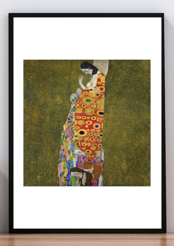 Cuadro esperanza II. Gustav Klimt 1907