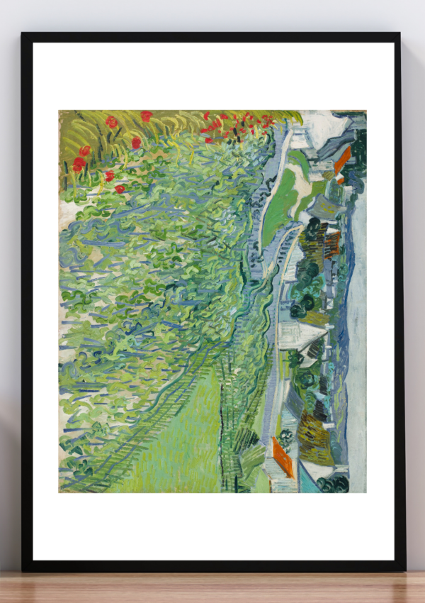 Cuadro vides en auvers. Vicent van Gogh 1890.