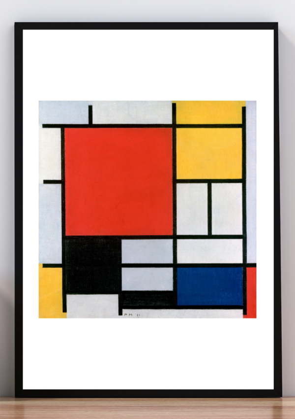 Cuadro neoplasticismo II de Piet Mondrian 1930