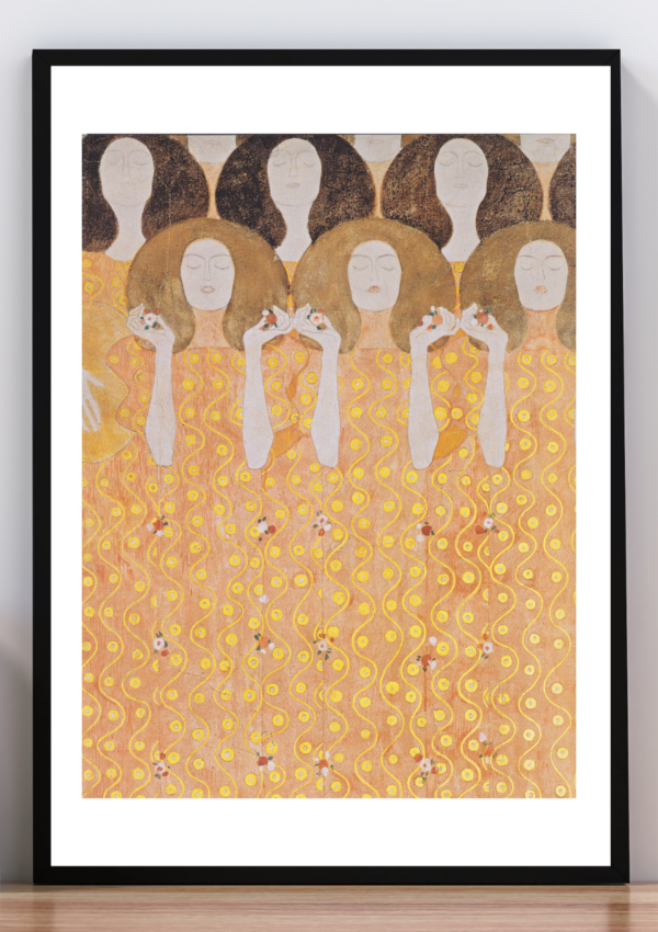 Cuadro El friso de beethoven. Gustav Klimt 1902