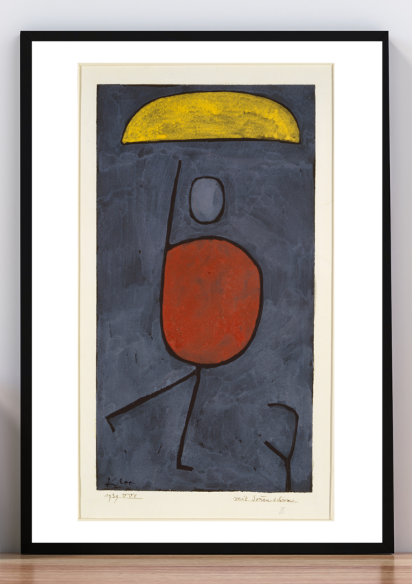 Cuadro con el parasol. Paul Klee. 1939