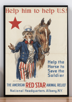 Cuadro poster help him to help U.S