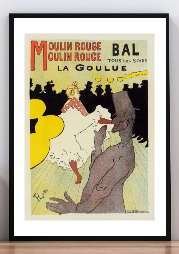 Cuadro Moulin Rouge: La goulue. Toulouse- Lautrec