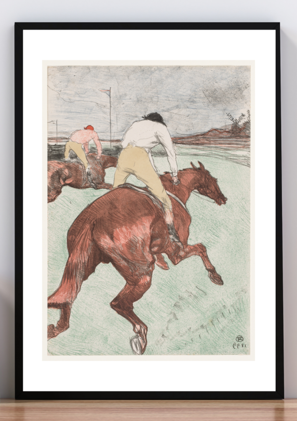 Cuadro the jockey. Toulouse-Lautrec 1899