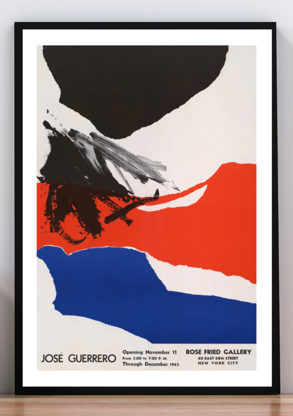 Cuadro, rose fried gallery jose guerrero