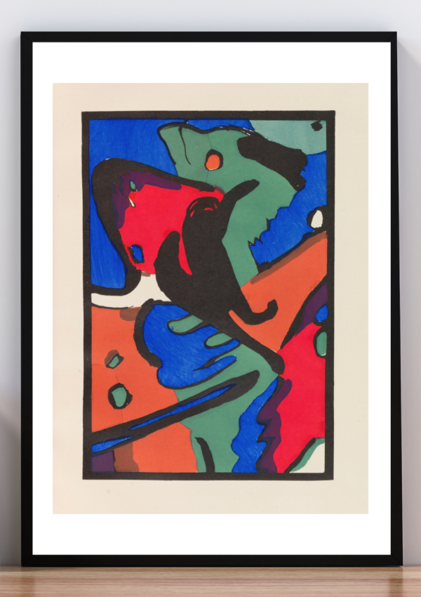 Cuadro Kandinsky. der blaue reiter 1912