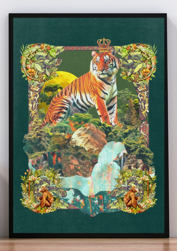 Cuadro ilustración selva I