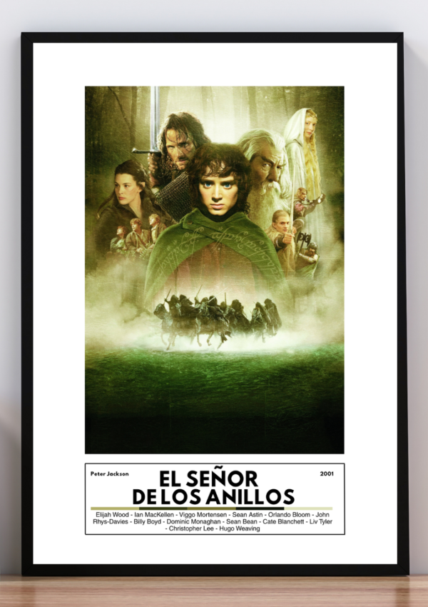 Cuadro el señor de los anillos