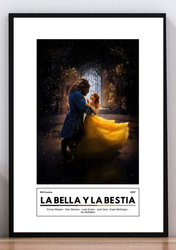 Cuadro La bella y la bestia II