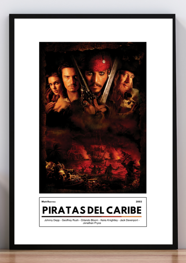 Cuadro piratas del caribe