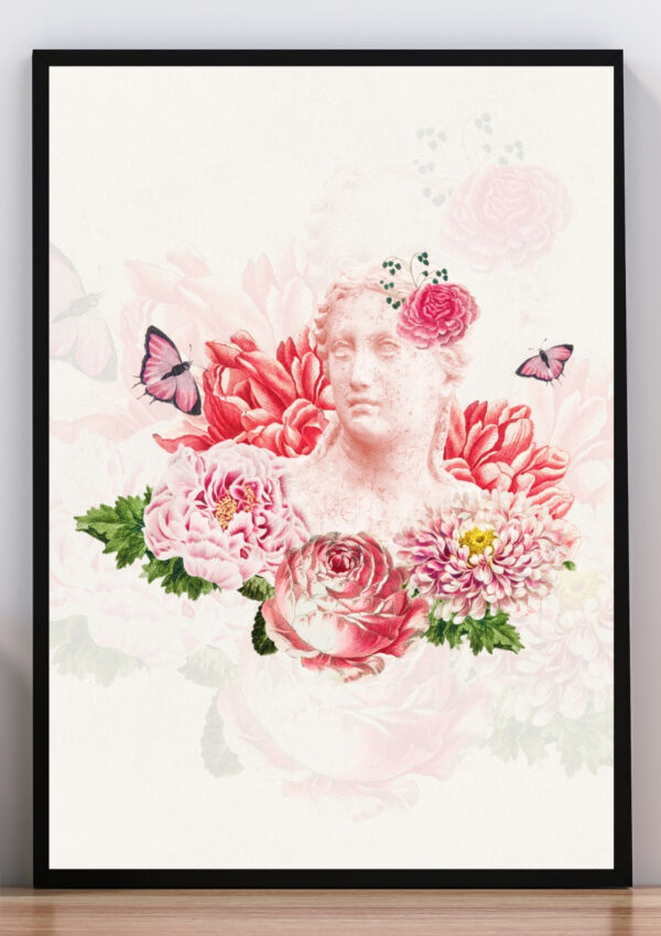 Cuadro collage Afrodita de Milos II