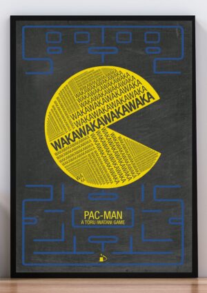 Cuadro poster pac-man