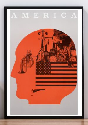 Cuadro poster américa