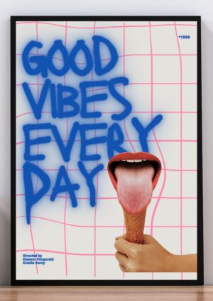 Cuadro poster good vibes every day