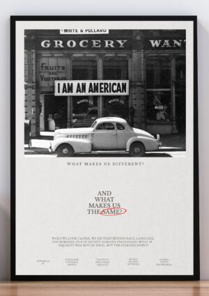 Cuadro Poster what makes us different?