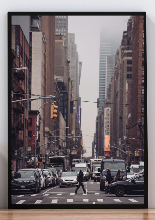 Cuadro foto calles de New York