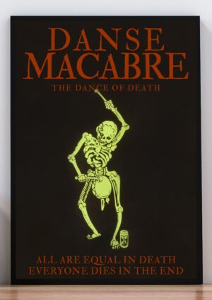 Cuadro poster dance macabre