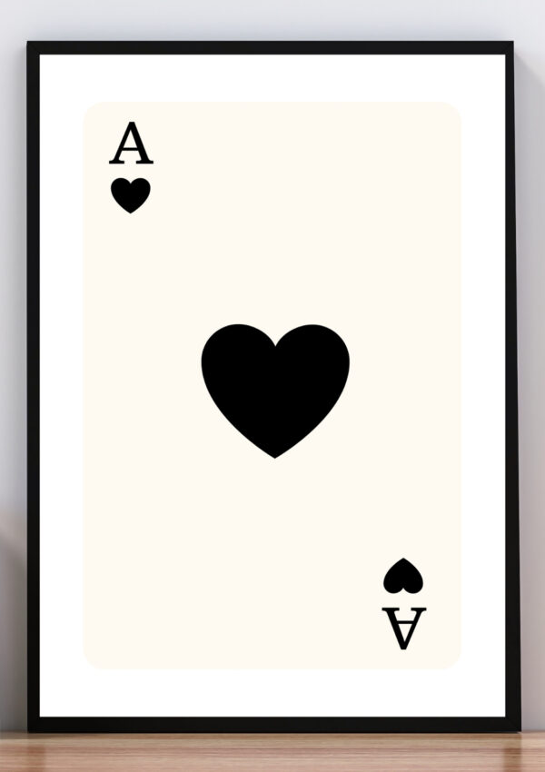 Cuadro As de Picas