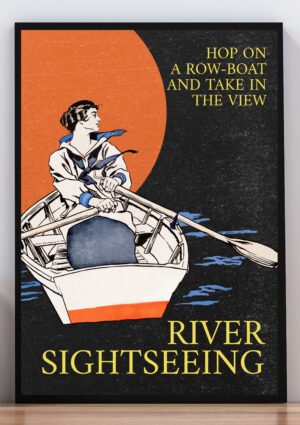 Cuadro poster river sightseeing