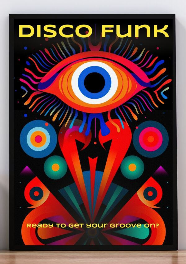 Cuadro disco funk