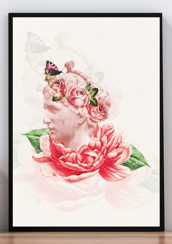 Cuadro collage Afrodita de Milos I