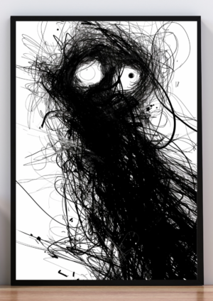 Cuadro monocromático IV