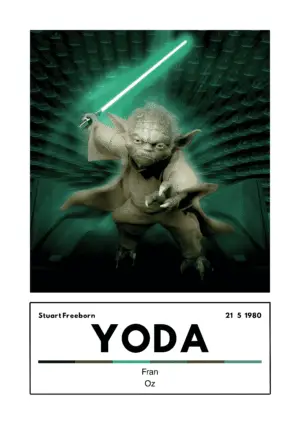 Cuadro Yoda