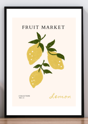 Cuadro fruit market IV